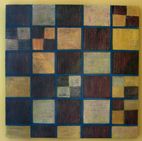 CHECKERS
Acrylic on Canvas,2006
31'' x 31'' - 