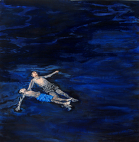 FLOATING
Acrylic on Watercolor Paper, 2008 - 