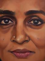 Arundhati Roy
oil on Canvas