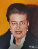 Cecilia Paz de Mosquera
Oil on Canvas
64.5 cm x 50 cm.
2020